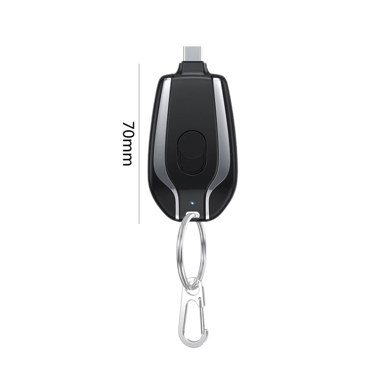 Portable Keychain Charger (1500 Mah) External Fast Charging Power Bank