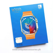 →WS10 Ultra 2 Smart Watch with Airpods & 7 Straps