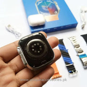 →WS10 Ultra 2 Smart Watch with Airpods & 7 Straps