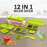 Speedy Chopper 12 Pieces Fruit & Vegetable Slicer All in One Kitchen